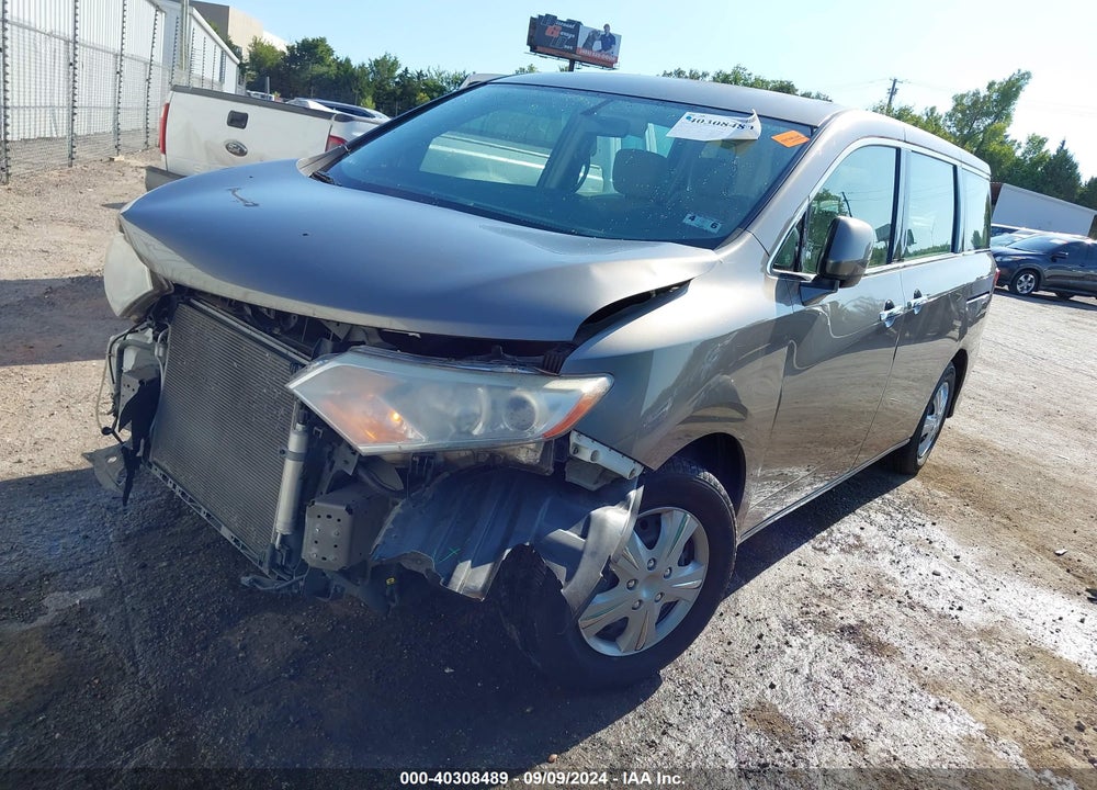 2014 NISSAN QUEST S VIN: JN8AE2KP3E9104419