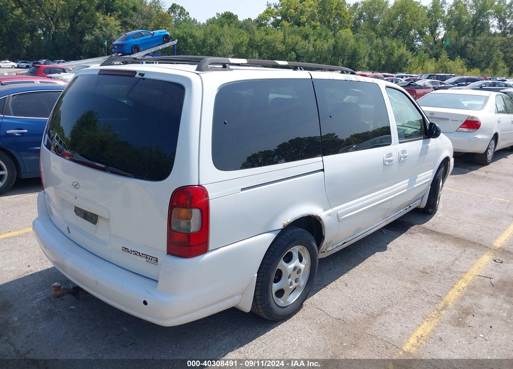 2001 OLDSMOBILE SILHOUETTE GLS VIN: 1GHDX03E91D123790