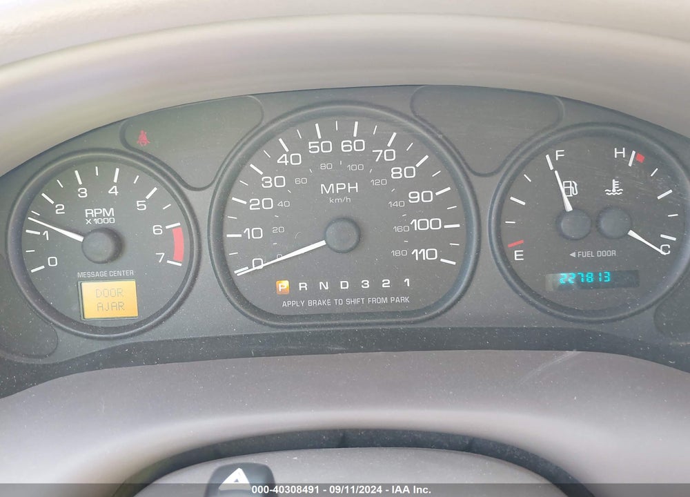 2001 OLDSMOBILE SILHOUETTE GLS VIN: 1GHDX03E91D123790