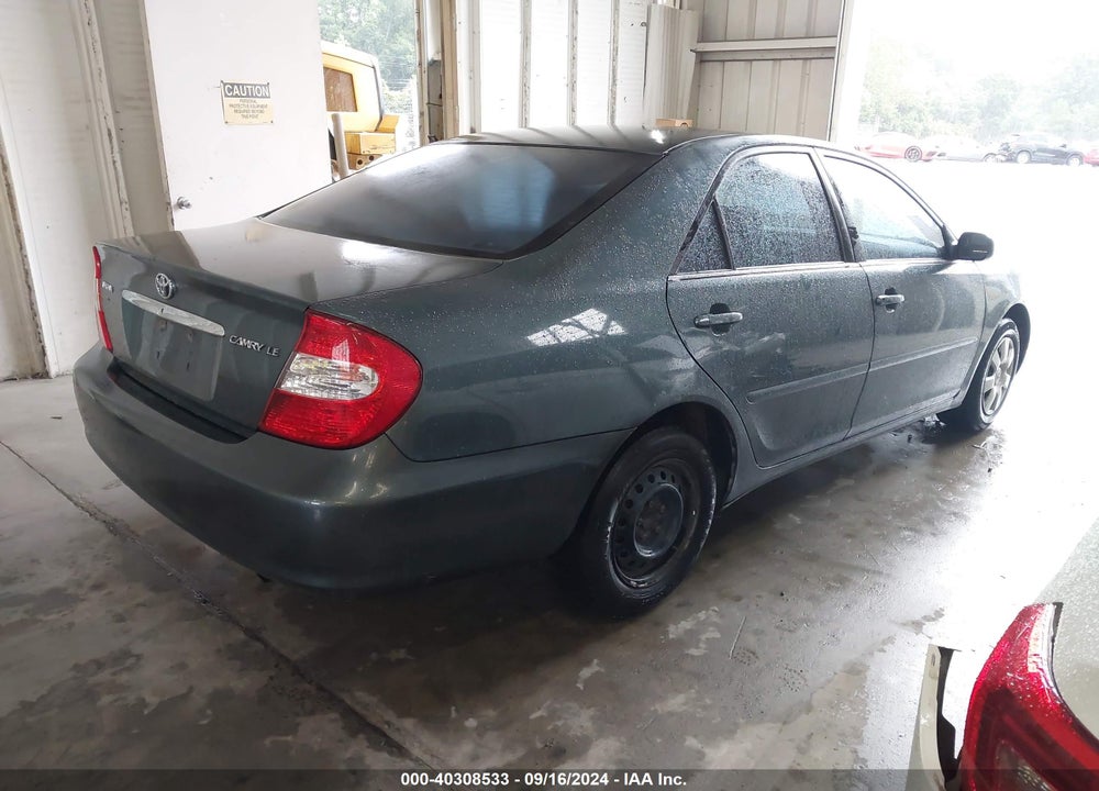 2004 TOYOTA CAMRY LE VIN: 4T1BE32K64U368381