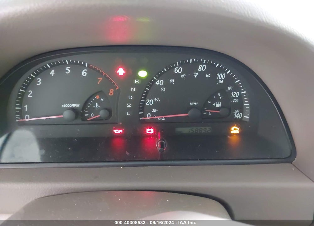 2004 TOYOTA CAMRY LE VIN: 4T1BE32K64U368381