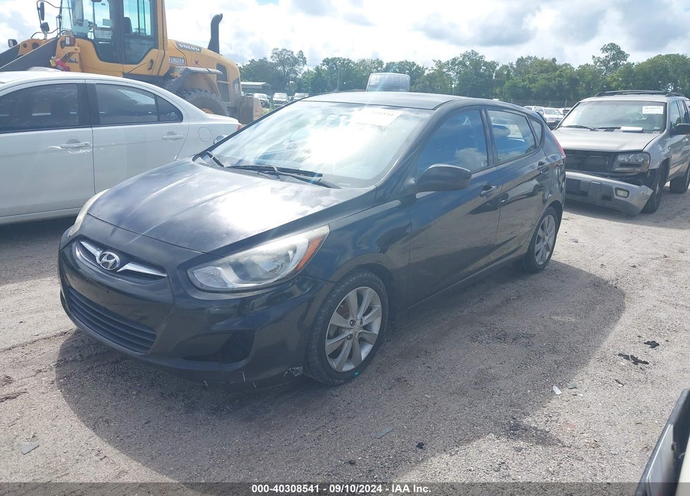 2012 HYUNDAI ACCENT SE VIN: KMHCU5AE8CU055023