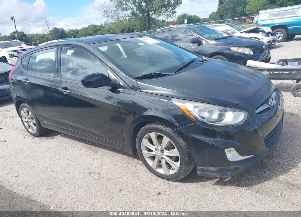 2012 HYUNDAI ACCENT SE VIN: KMHCU5AE8CU055023