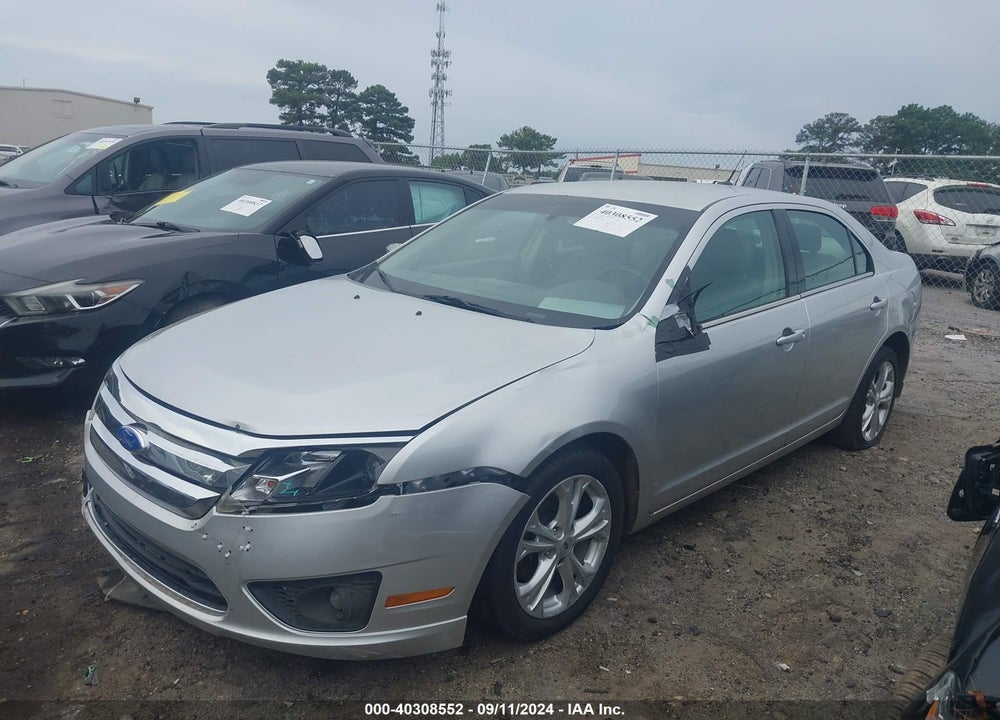 2012 FORD FUSION SE VIN: 3FAHP0HG0CR264491