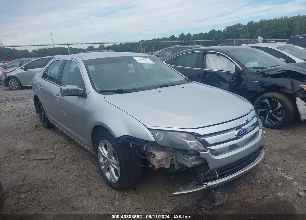2012 FORD FUSION SE VIN: 3FAHP0HG0CR264491