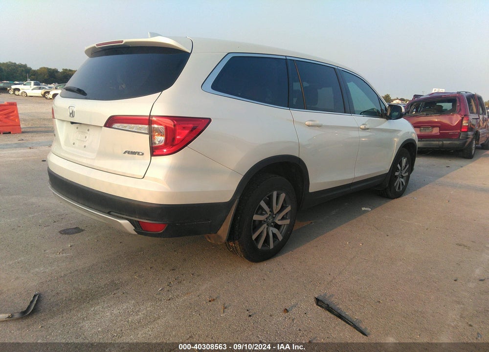 2019 HONDA PILOT EX-L VIN: 5FNYF6H53KB036287