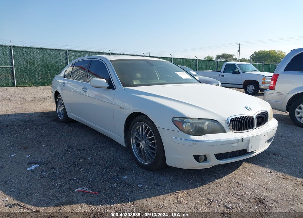 2007 BMW 750LI VIN: WBAHN83537DT67968