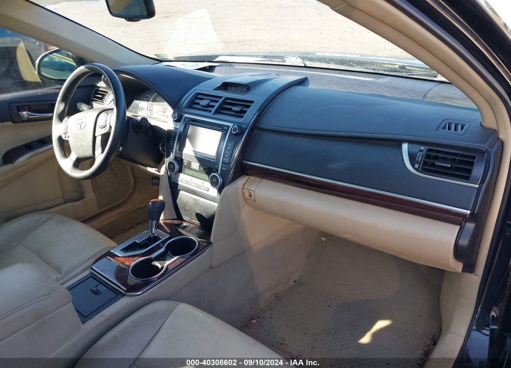 2012 TOYOTA CAMRY XLE V6 VIN: 4T1BK1FK6CU007383