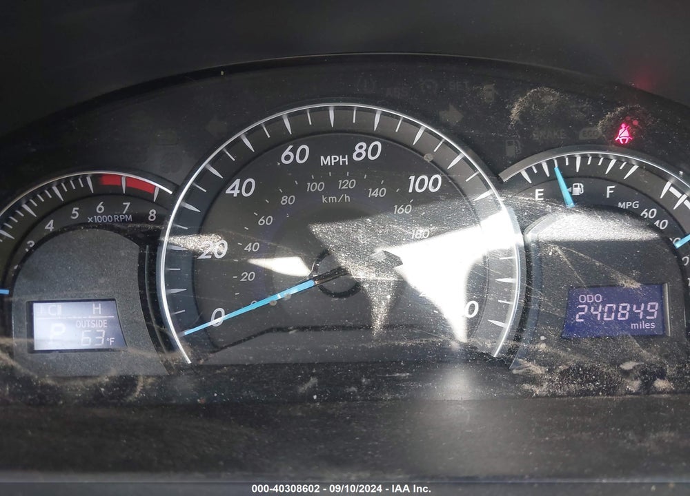 2012 TOYOTA CAMRY XLE V6 VIN: 4T1BK1FK6CU007383