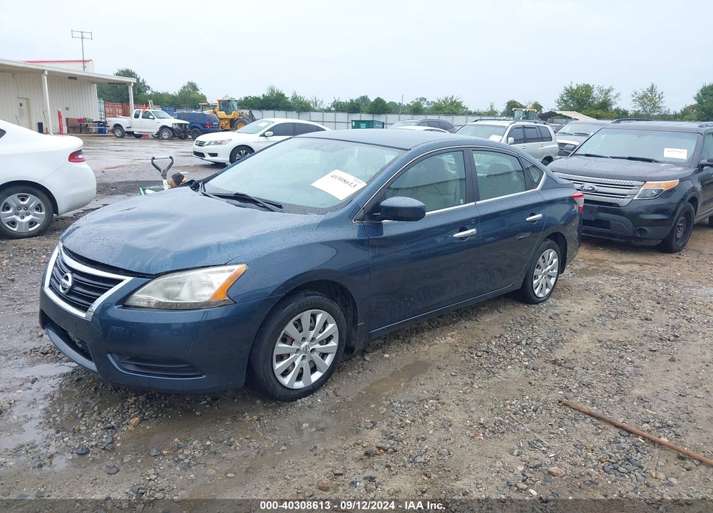 2015 NISSAN SENTRA SV VIN: 3N1AB7AP7FL674650