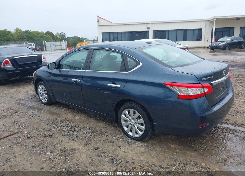 2015 NISSAN SENTRA SV VIN: 3N1AB7AP7FL674650