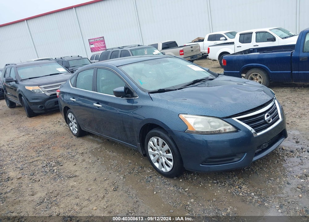 2015 NISSAN SENTRA SV VIN: 3N1AB7AP7FL674650