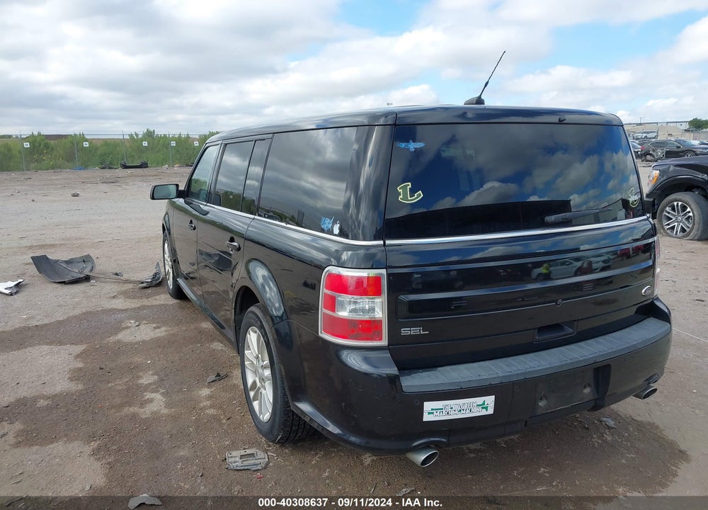 2013 FORD FLEX SEL VIN: 2FMGK5C89DBD25219