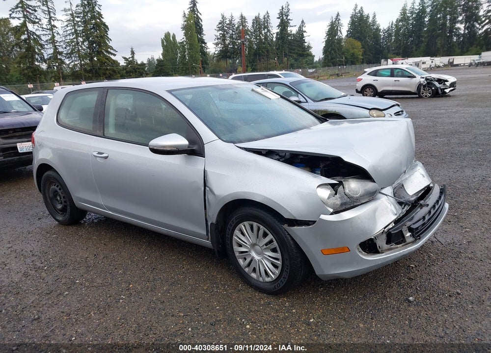 2013 VOLKSWAGEN GOLF 2.5L 2-DOOR VIN: WVWAB7AJ4DW040132
