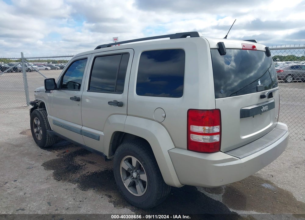 2008 JEEP LIBERTY SPORT VIN: 1J8GP28K78W188139