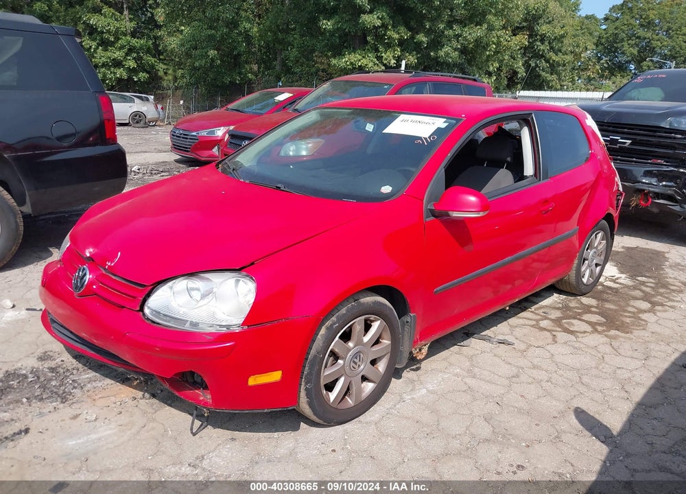 2007 VOLKSWAGEN RABBIT 2-DOOR VIN: WVWBR71K47W242966