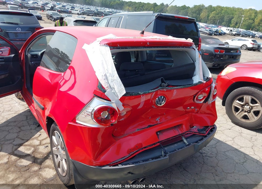 2007 VOLKSWAGEN RABBIT 2-DOOR VIN: WVWBR71K47W242966