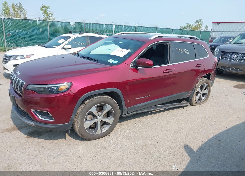 2019 JEEP CHEROKEE LIMITED 4X4 VIN: 1C4PJMDX9KD437971