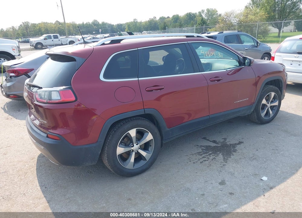 2019 JEEP CHEROKEE LIMITED 4X4 VIN: 1C4PJMDX9KD437971