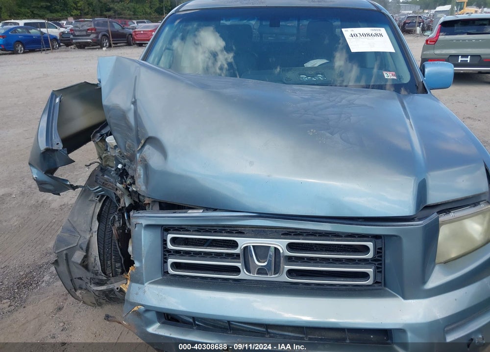 2008 HONDA RIDGELINE RTL VIN: 2HJYK165X8H535331