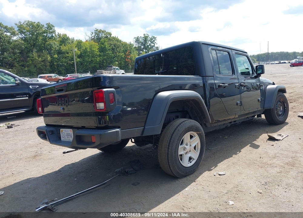 2023 JEEP GLADIATOR SPORT S 4X4 VIN: 1C6HJTAG3PL534204