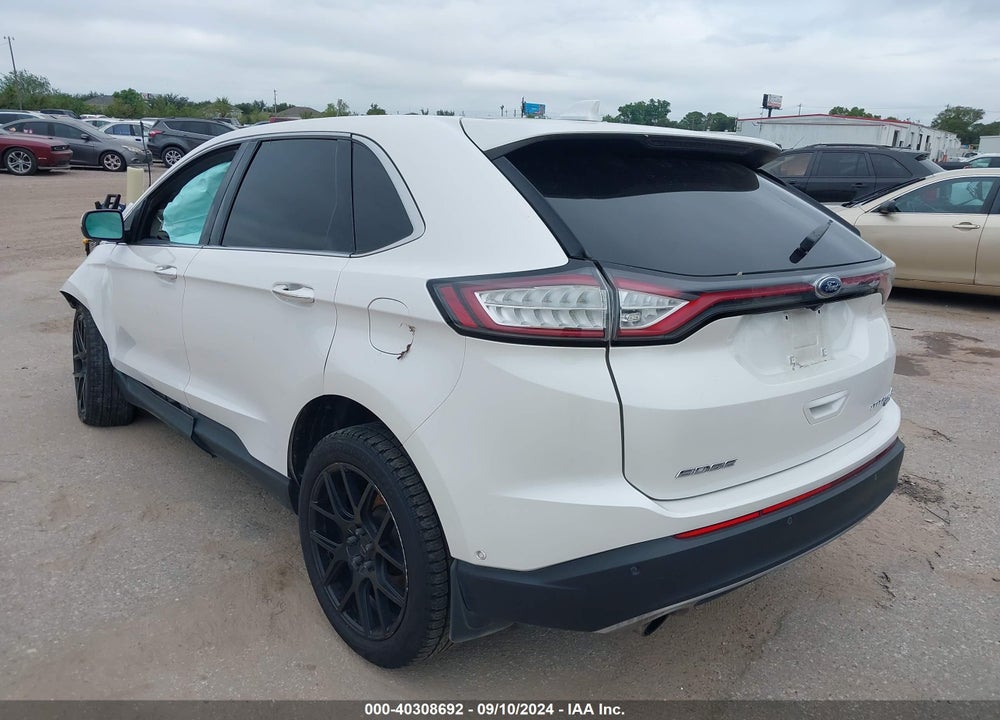 2015 FORD EDGE TITANIUM VIN: 2FMPK4K92FBC11408