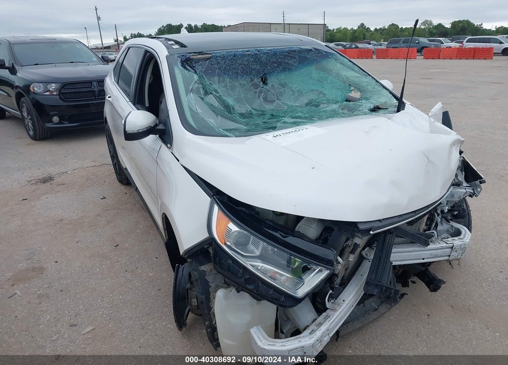 2015 FORD EDGE TITANIUM VIN: 2FMPK4K92FBC11408