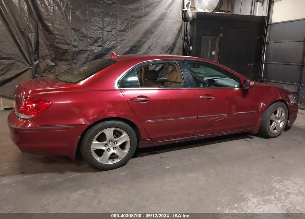 2005 ACURA RL VIN: JH4KB16505C013511