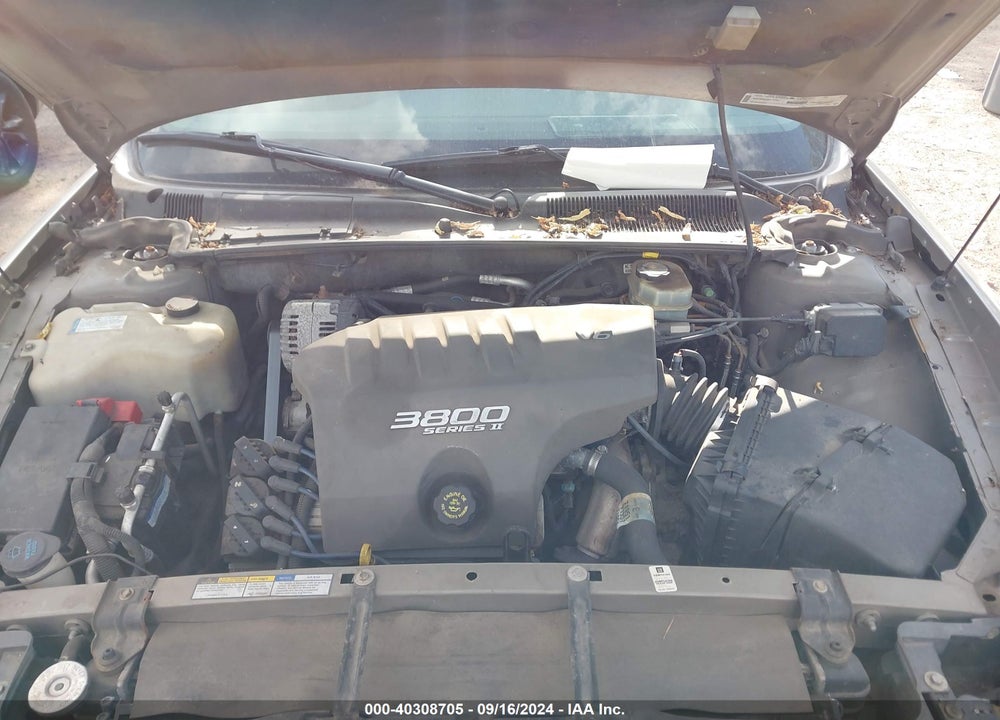 2000 BUICK LESABRE CUSTOM VIN: 1G4HP54K7YU148167