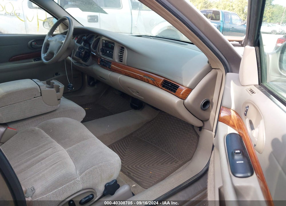 2000 BUICK LESABRE CUSTOM VIN: 1G4HP54K7YU148167