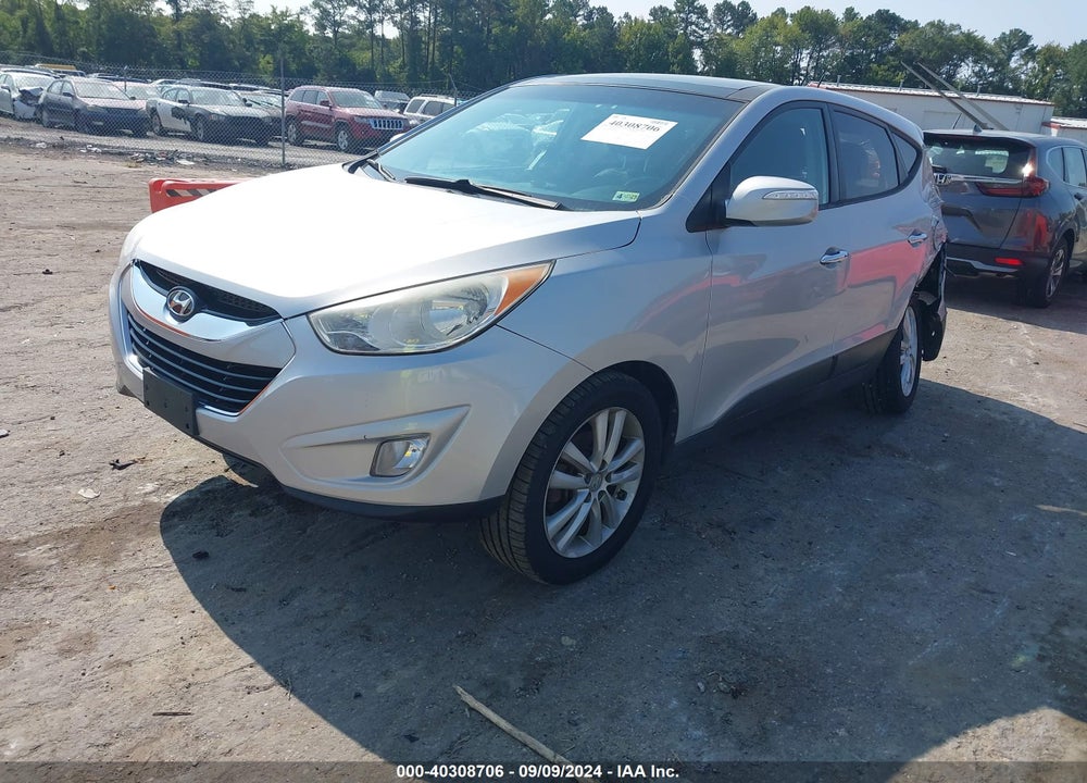 2013 HYUNDAI TUCSON LIMITED VIN: KM8JU3AC4DU548452