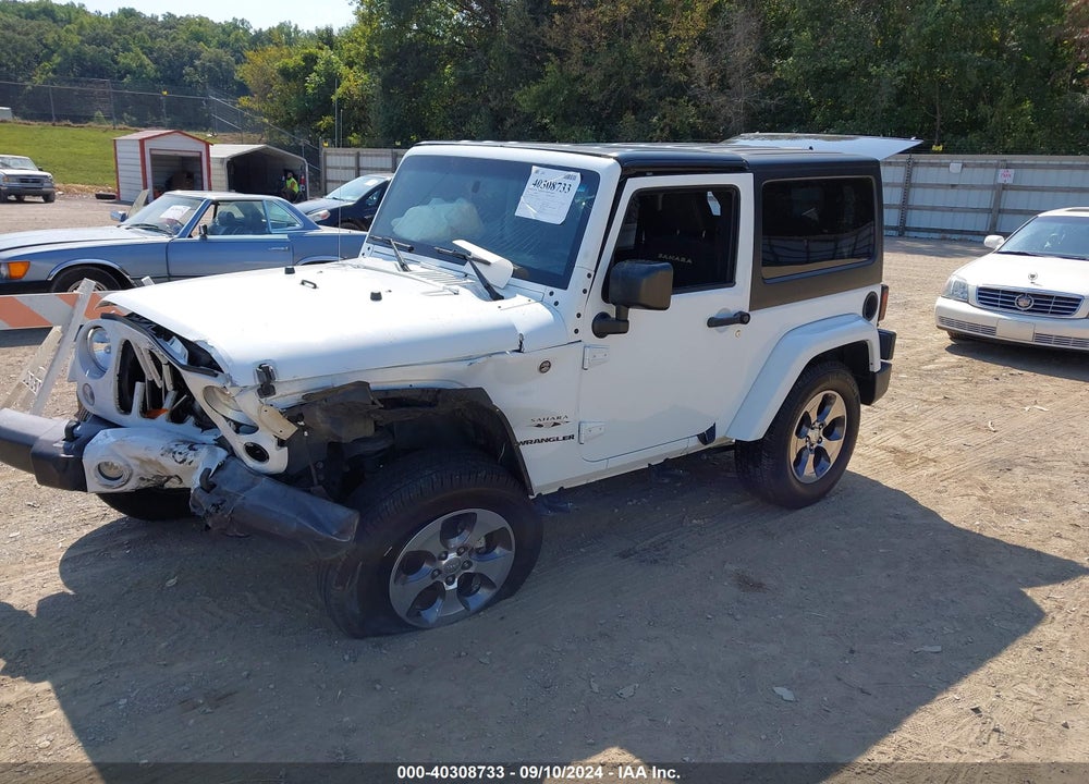 2016 JEEP WRANGLER SAHARA VIN: 1C4AJWBG5GL128645
