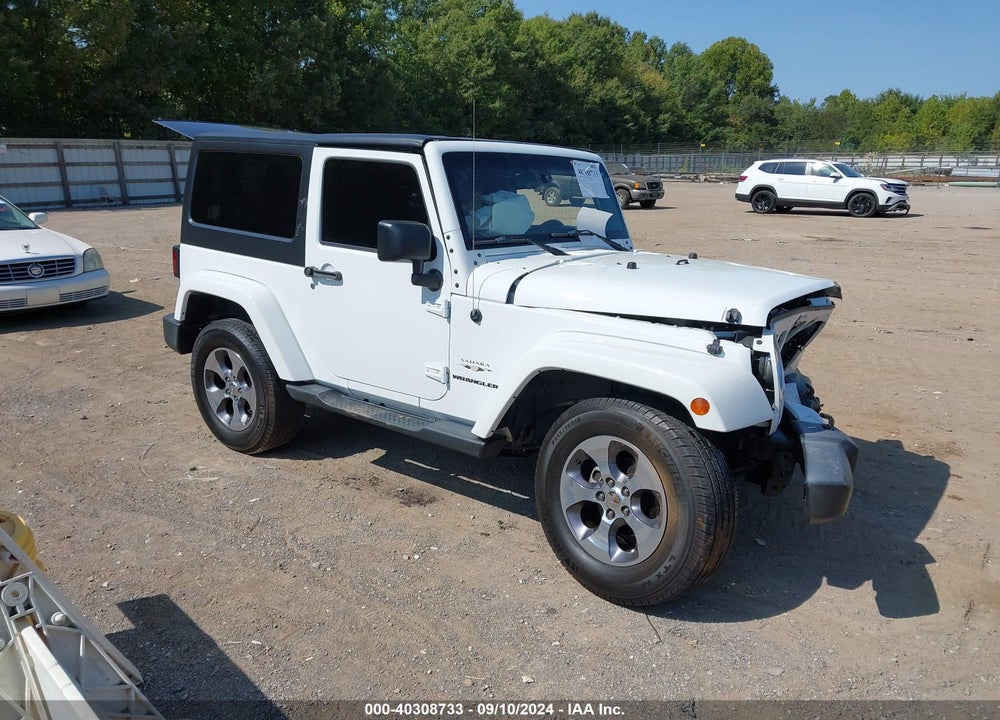 2016 JEEP WRANGLER SAHARA VIN: 1C4AJWBG5GL128645
