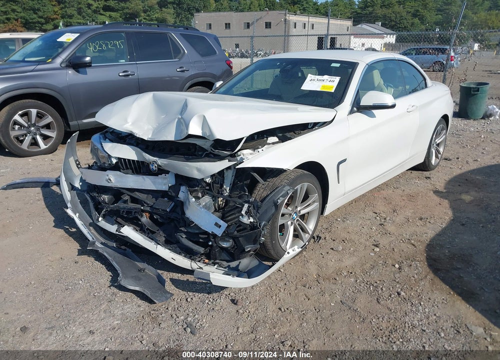 2018 BMW 430I XDRIVE VIN: WBA4Z3C52JEC57651