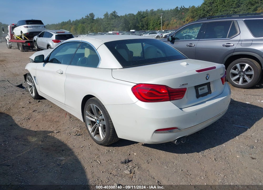 2018 BMW 430I XDRIVE VIN: WBA4Z3C52JEC57651