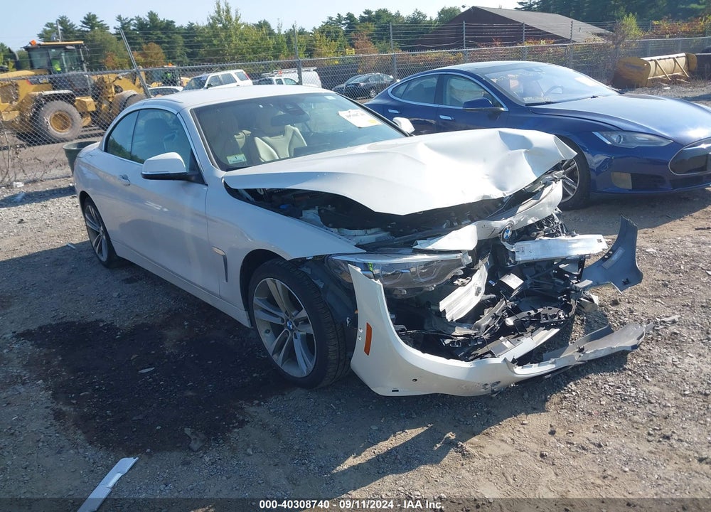 2018 BMW 430I XDRIVE VIN: WBA4Z3C52JEC57651