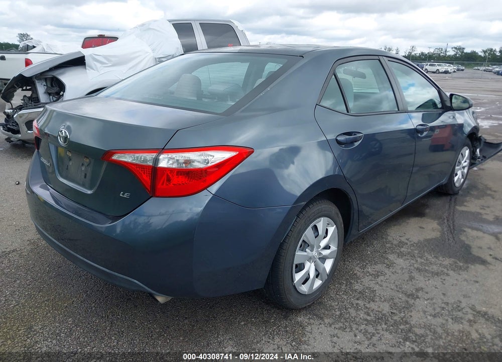 2016 TOYOTA COROLLA LE VIN: 5YFBURHE1GP397753