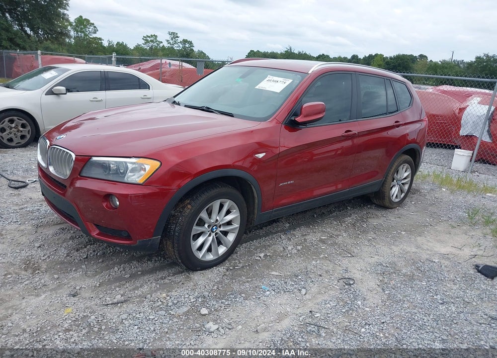 2013 BMW X3 XDRIVE28I VIN: 5UXWX9C57D0A25745