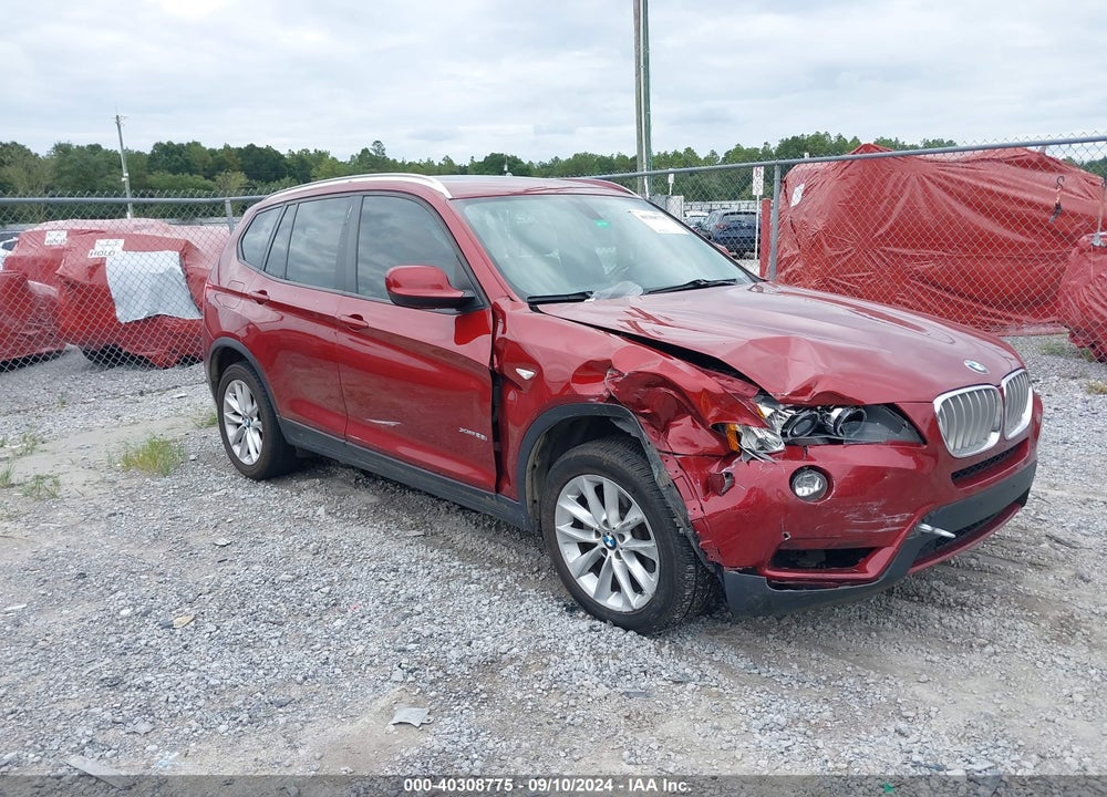 2013 BMW X3 XDRIVE28I VIN: 5UXWX9C57D0A25745