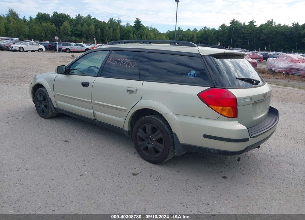 2006 SUBARU OUTBACK 3.0R L.L. BEAN EDITION VIN: 4S4BP86C864329742