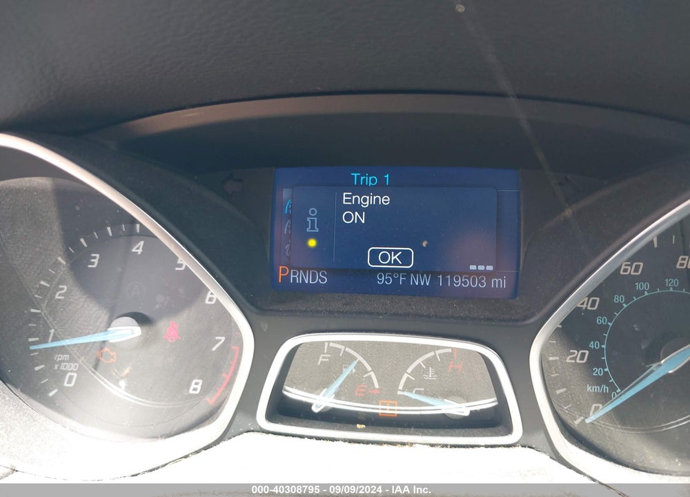2013 FORD FOCUS SE VIN: 1FADP3K27DL382034