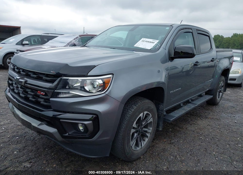 2021 CHEVROLET COLORADO 4WD SHORT BOX Z71 VIN: 1GCGTDEN1M1180610