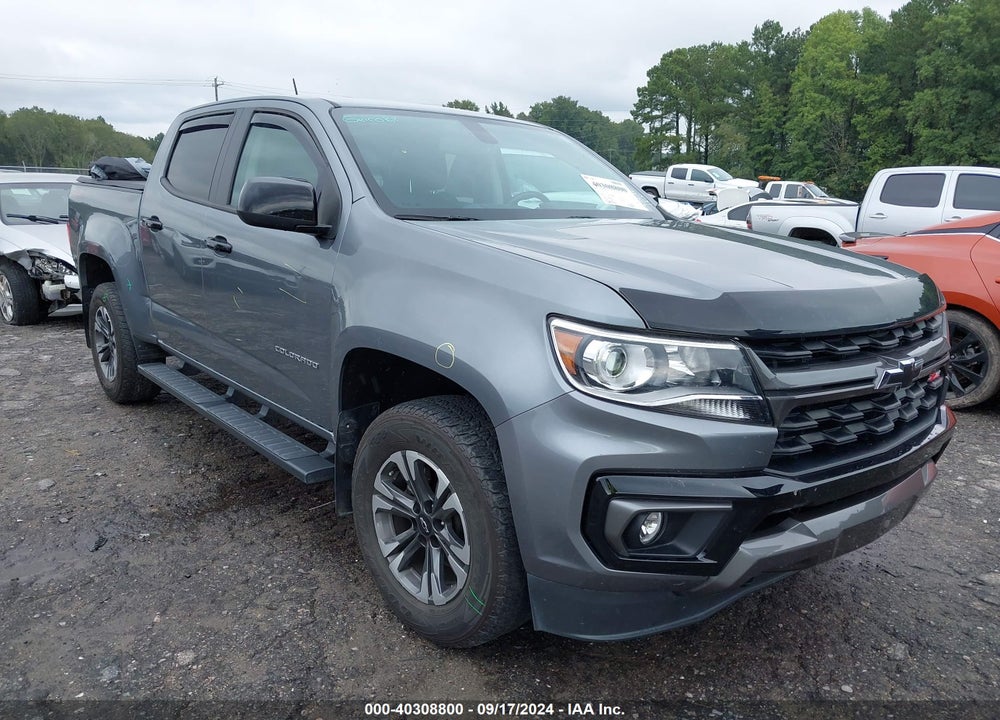 2021 CHEVROLET COLORADO 4WD SHORT BOX Z71 VIN: 1GCGTDEN1M1180610