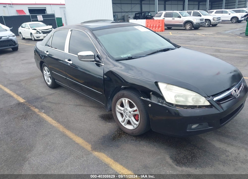 2007 HONDA ACCORD 2.4 EX VIN: 1HGCM55717A193348