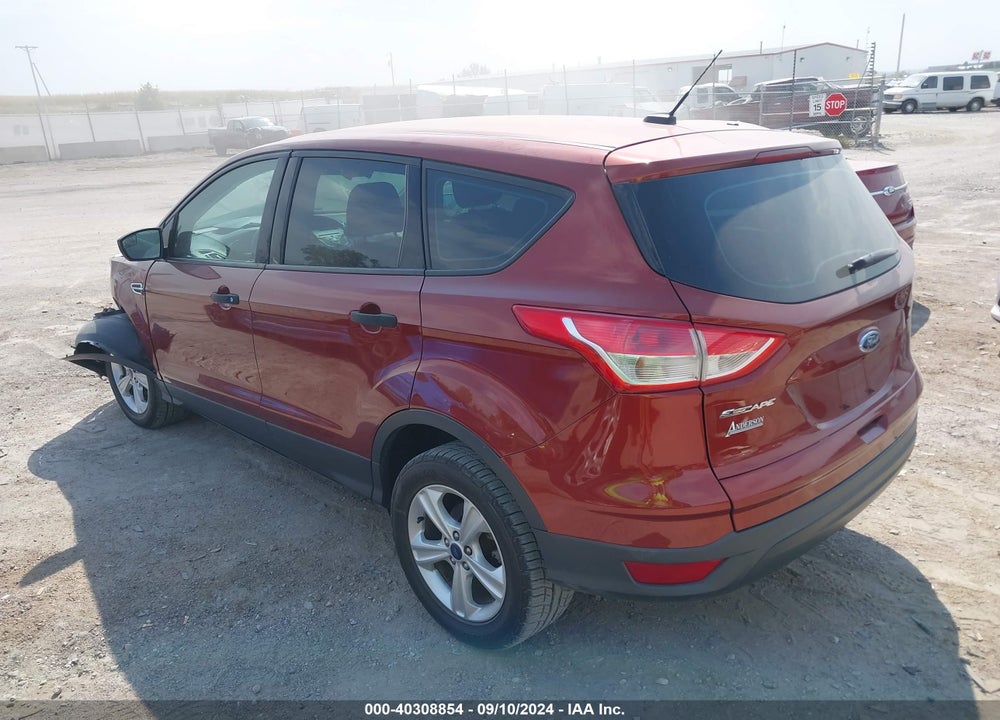 2014 FORD ESCAPE S VIN: 1FMCU0F70EUE40656