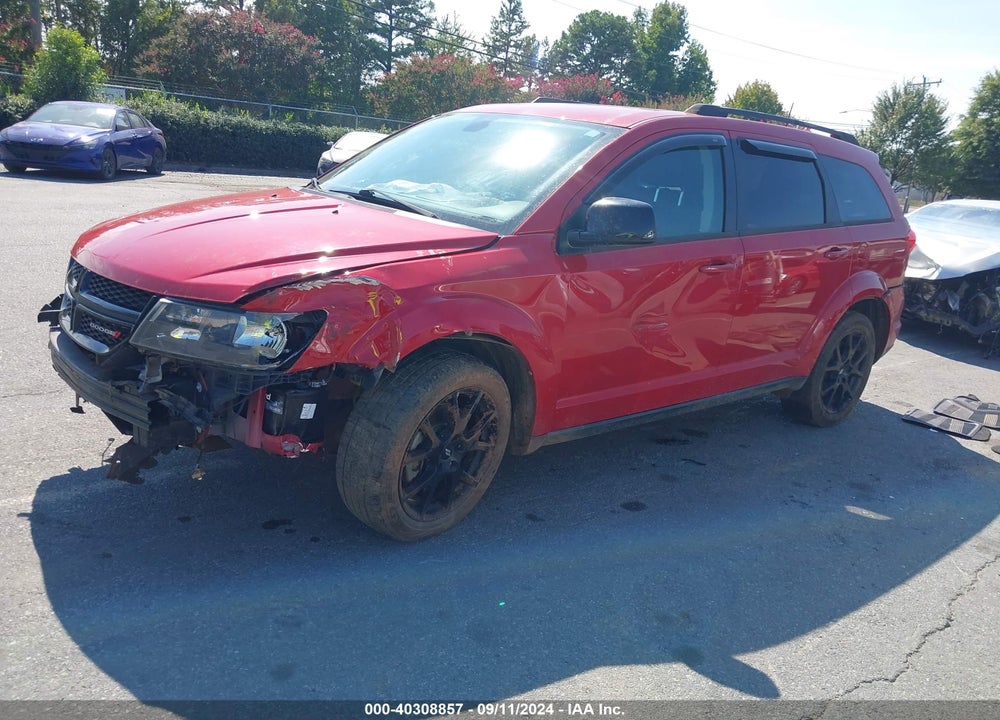 2018 DODGE JOURNEY GT VIN: 3C4PDCEG9JT448736
