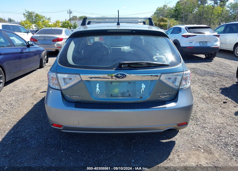 2009 SUBARU IMPREZA OUTBACK SPORT VIN: JF1GH63659H804339