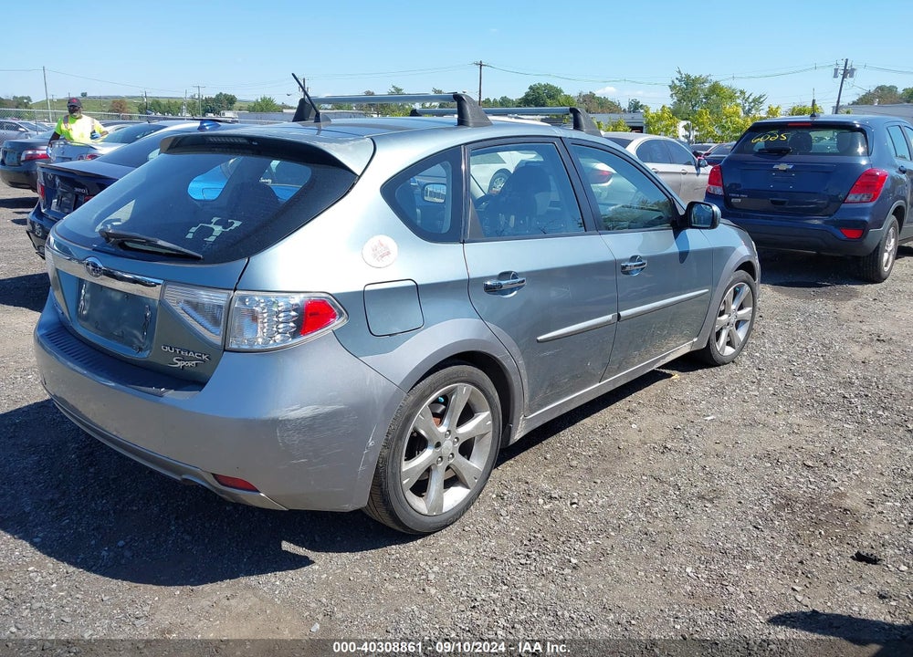 2009 SUBARU IMPREZA OUTBACK SPORT VIN: JF1GH63659H804339