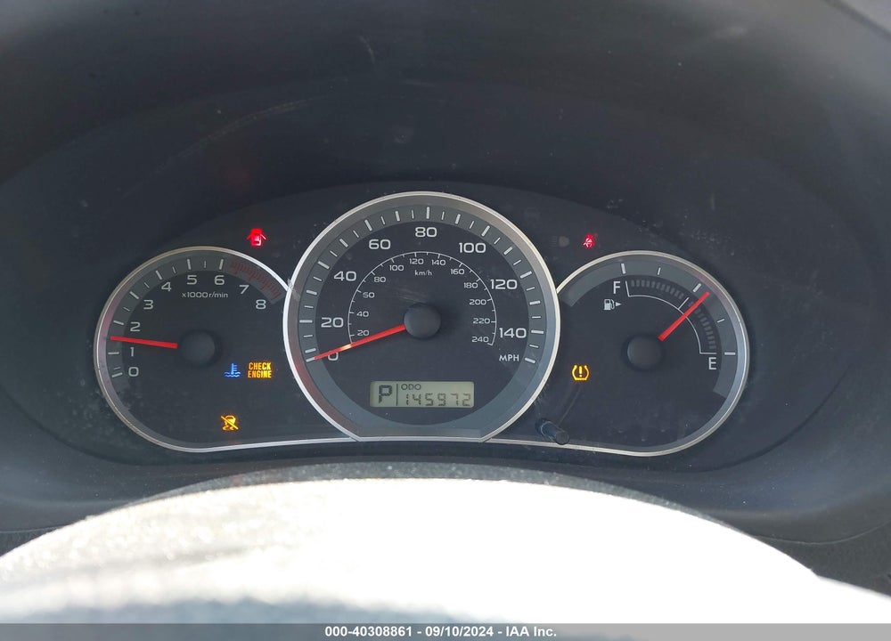 2009 SUBARU IMPREZA OUTBACK SPORT VIN: JF1GH63659H804339