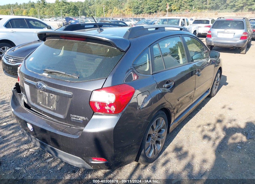 2012 SUBARU IMPREZA 2.0I SPORT PREMIUM VIN: JF1GPAL66CH236860